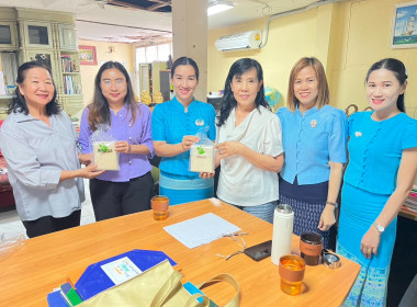 ลงพื้นที่แนะนำส่งเสริมและติดตามการดำเนินงานของสหกรณ์เกษตรอินทรีย์แทนรัก จำกัด ... Image 1