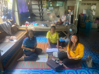 ลงพื้นที่แนะนำส่งเสริมและติดตามการดำเนินงานของกลุ่มเกษตรกรทำนาค้อเหนือ ... Image 1