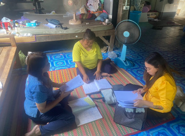 ลงพื้นที่แนะนำส่งเสริมและติดตามการดำเนินงานของกลุ่มเกษตรกรทำนาค้อเหนือ ... Image 1