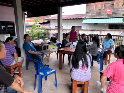 ร่วมประชุมคณะกรรมการดำเนินการกลุ่มเกษตรกรชาวสวนยางบ้านคำฮี Image 1