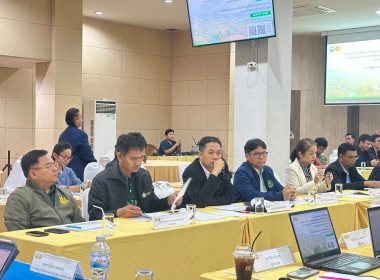 สำนักงานสหกรณ์จังหวัดยโสธรเข้าร่วมประชุมเชิงปฏิบัติการเพื่อสร้างความรู้ความเข้าใจต่อแนวทางการติดตาม ตรวจสอบ และประเมินผลการดำเนินการตามนโยบายและแผนฯ คทช. ... Image 3