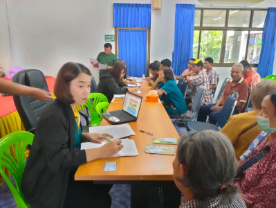 สำนักงานสหกรณ์จังหวัดยโสธร ลงพื้นที่เก็บข้อมูลสมาชิกเกษตรกร ... Image 1