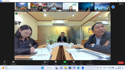 👩🏻‍💻ประชุมชี้แจงกรอบการประเมินผลการปฏิบัติงานและผลการใช้จ่ายงบประมาณของสำนักงานสหกรณ์จังหวัด และสำนักงานส่งเสริมสหกรณ์กรุงเทพมหานคร ประจำปีงบประมาณ พ.ศ. 2566👩🏻‍🏫 ... Image 1