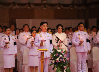 สำนักงานสหกรณ์จังหวัดยโสธร ร่วมพิธีถวายเครื่องราชสักการะ ... Image 1