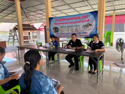 ประชุมใหญ่สามัญประจำปี ครั้งที่ 3 กลุ่มเกษตรกรชาวสวนยางคำฮี Image 1