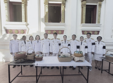 สำนักงานสหกรณ์จังหวัดยโสธร ร่วมตักบาตรบำเพ็ญกุศล ปัณรสมวาร ... Image 3