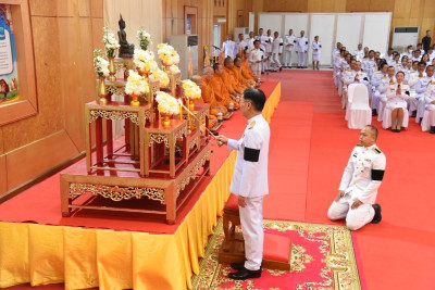 สำนักงานสหกรณ์จังหวัดยโสธรร่วมพิธีทำบุญตักบาตรถวายเป็นพระราชกุศล แด่พระบาทสมเด็จพระเจ้าอยู่หัว เนื่องในโอกาสวันเฉลิมพระชนมพรรษา 28 กรกฎาคม 2569 ... Image 1