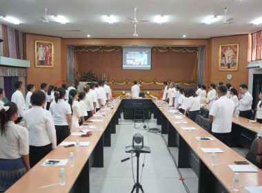สำนักงานสหกรณ์จังหวัดยโสธร ร่วมกิจกรรมเจริญพระพุทธมนต์ ... Image 1
