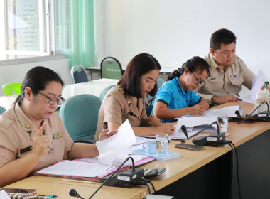 ประชุมคณะกรรมการตรวจแบบประเมินตัวชี้วัดคำรับรองการปฏิบัติราชการของข้าราชการ ลูกจ้างประจำ และพนักงานราชการ ... Image 3