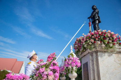 วันที่ 23 ตุลาคม 2566 ร่วมพิธีวางพวงมาลาถวายราชสักการะ ... Image 1