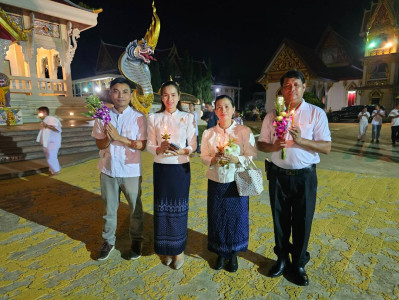 ร่วมกิจกรรมส่งเสริมการเผยแผ่พระพุทธศาสนาเนื่องในวันวิสาขบูชา ประจำปีพุทธศักราช 2567 และกิจกรรมเวียนเทียน ... Image 1